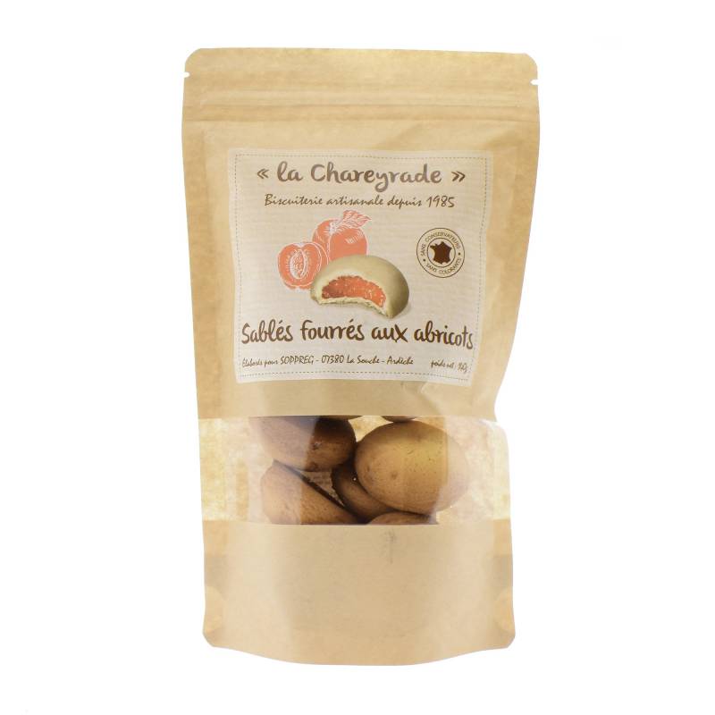 Achat Sablés fourrés aux abricots la Chareyrade 140g