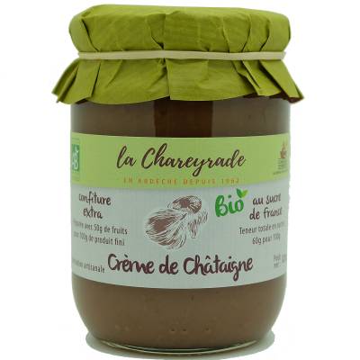 Crème de châtaigne Bio la Chareyrade 320g