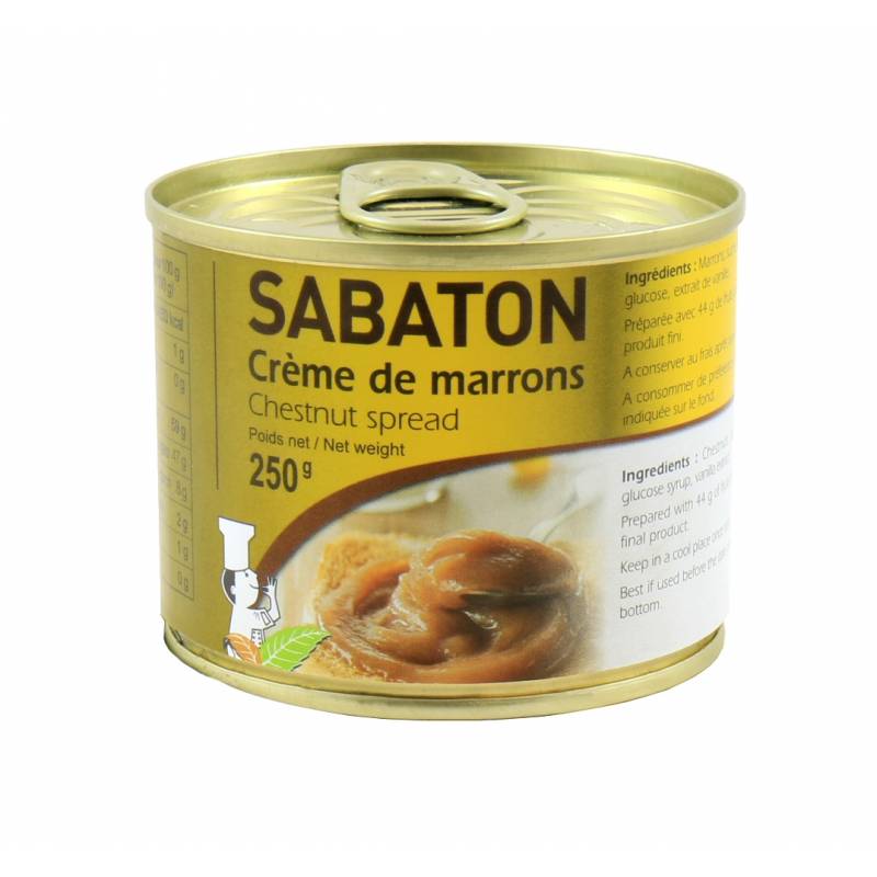 Achat Crème de Marrons en boîte SABATON - 250g
