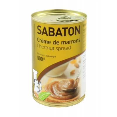 Crème de marrons en boîte SABATON - 500g