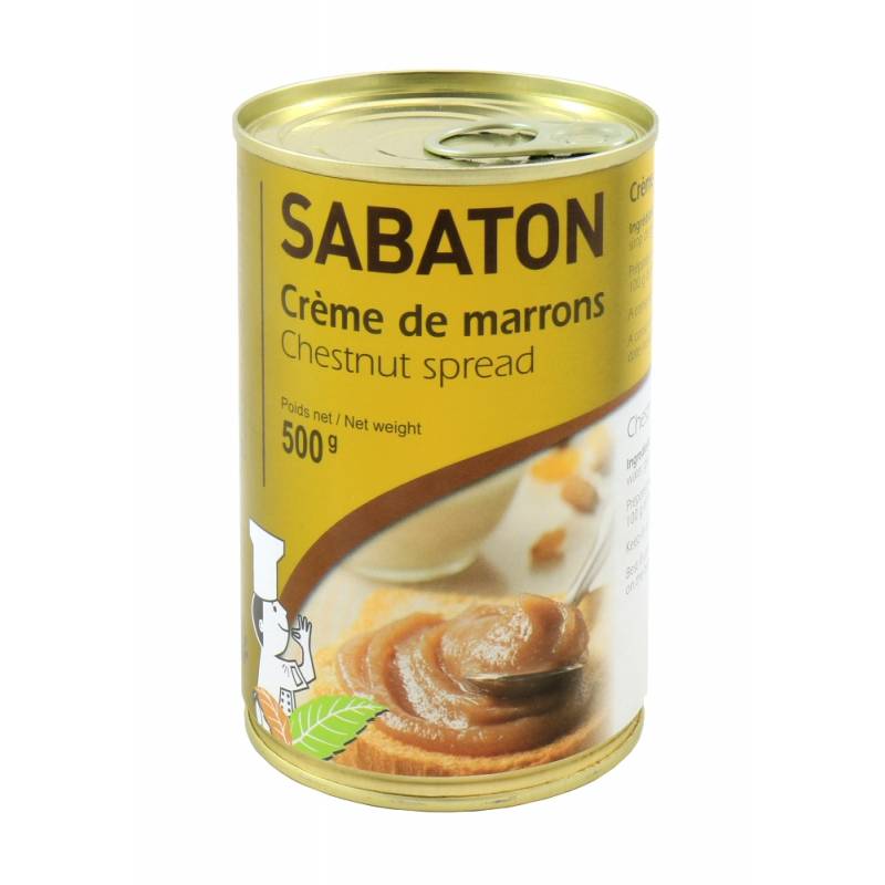 Achat Crème de marrons en boîte SABATON - 500g