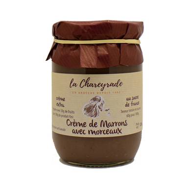 Crème de marrons avec morceaux La Chareyrade 320g