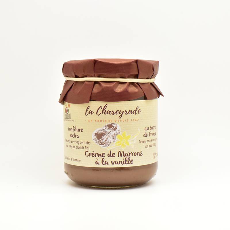 Achat Crème de marrons à la vanille 250g La Chareyrade