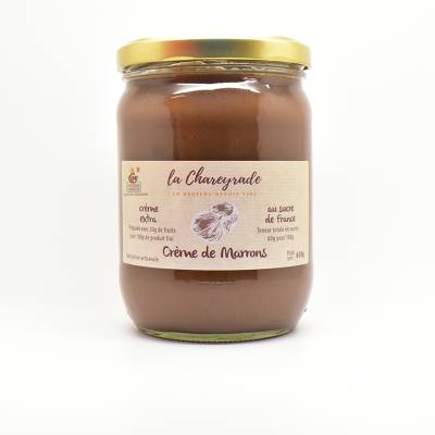 Crème de marrons 650g  La Chareyrade