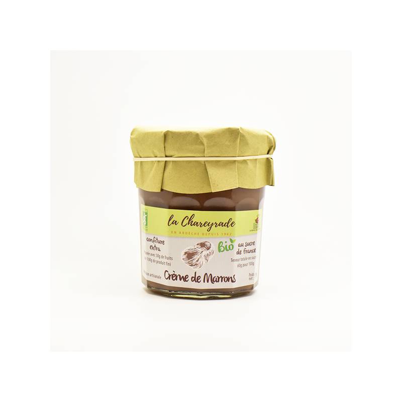 Achat Crème de marrons BIO La Chareyrade 375g