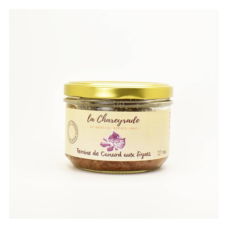 Achat Terrine de canard aux figues La Chareyrade 180g