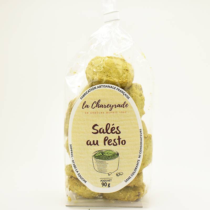 Achat Salés au Pesto 90g - La Chareyrade