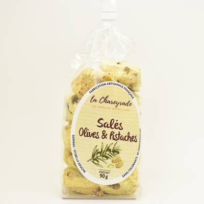 Salés olives et pistaches 90g - La Chareyrade