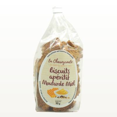 Biscuits apéritifs moutarde...