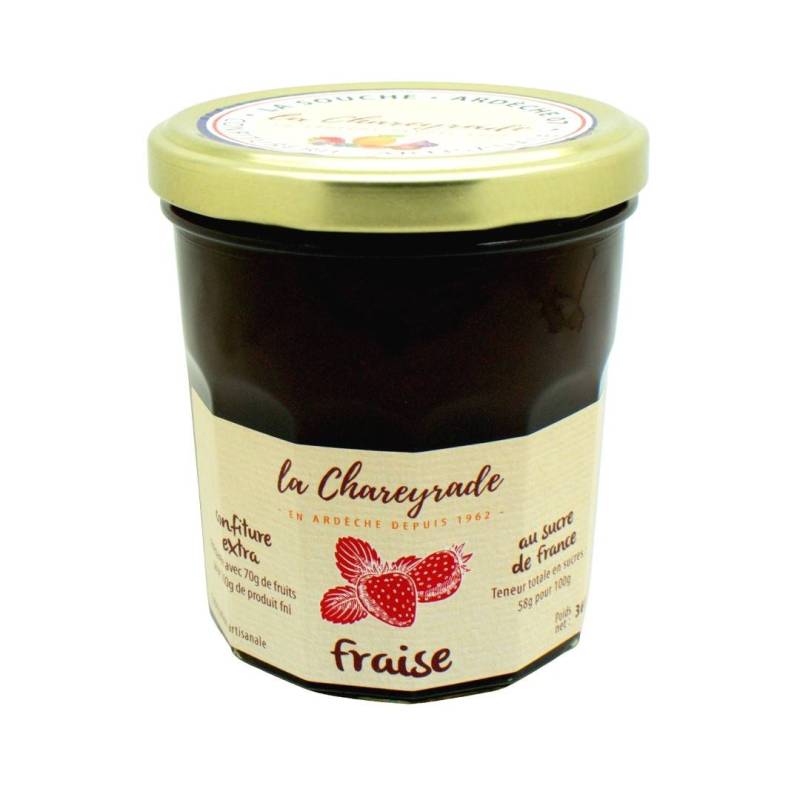 Achat Confiture de fraise 360g La Chareyrade