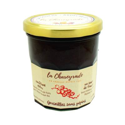 Confiture de groseille La Chareyrade 360g