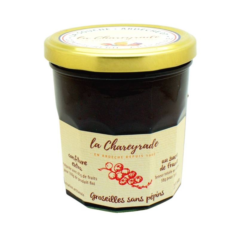 Achat Confiture de groseille La Chareyrade 360g