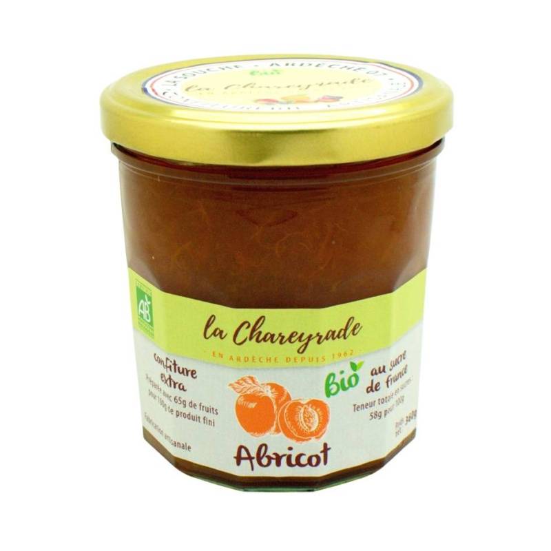 Achat Confiture BIO abricot La Chareyrade 360g